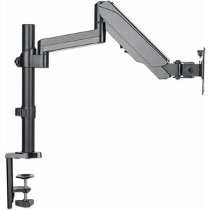 Manhattan Soporte Monitor p/1 Monitor 17 a 32" Escritorio, Piston, Brazo Largo - Altura ajustable - 1 Pantalla(s) admitida