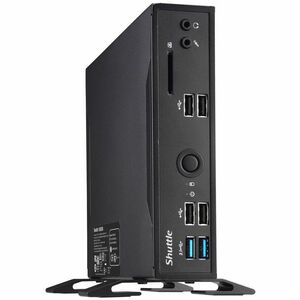 Shuttle XPC slim POS Terminal - Celeron 4205U 1,80 GHz - 4 GB DDR4 SDRAM 120 GB - Wireless LAN Gigabit-Ethernet - USB - Ne