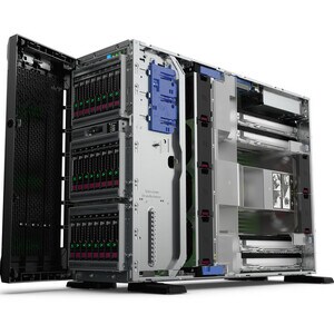 HPE ProLiant ML350 G10 4U Tower Server - 1 x Intel Xeon Silver 4208 2.10 GHz - 16 GB RAM - 12Gb/s SAS Controller - 2 Proce