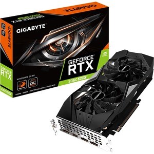 Gigabyte NVIDIA GeForce RTX 2060 SUPER Graphic Card - 8 GB GDDR6 - 1.68 GHz Core - 256 bit Bus Width - PCI Express 3.0 x16