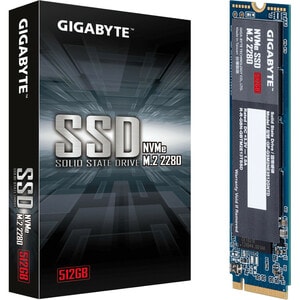 Gigabyte GP-GSM2NE3512GNTD 512 GB Solid State Drive - M.2 2280 Internal - PCI Express NVMe (PCI Express NVMe 3.0 x4) - Des