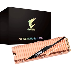 Aorus GP-ASM2NE6100TTTD 1000 GB Solid State Drive - M.2 2280 Internal - PCI Express NVMe (PCI Express NVMe 4.0 x4) - 1800 