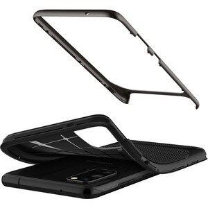 Spigen Neo Hybrid Case for Samsung Galaxy S20 Smartphone - Gunmetal - OEM - Drop Resistant - Thermoplastic Polyurethane (T