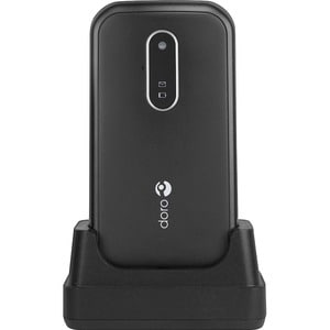 Doro 6620 Feature Phone - QVGA 320 x 240 - 3G - Schwarz - Flip - 1 SIM Support - Rear Camera: 3 Megapixel - 800 mAh Akku