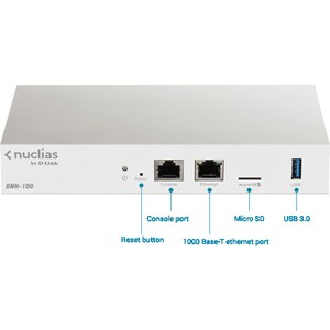 D-Link Nuclias DNH-100 Drahtloser LAN-Controller - 1 x Netzwerk (RJ-45) - Gigabit-Ethernet