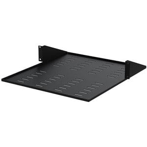 StarTech.com 2 Post Server Rack Shelf - Vented - Center Mount - Up to 75 lb. - 2 post Network Rack Shelf (CABSHF2POSTV2) -