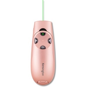 Kensington Presenter Expert Wireless With Green Laser - Rose Gold - Wireless - Radio Frequency - 2.40 GHz - Rose Gold - US