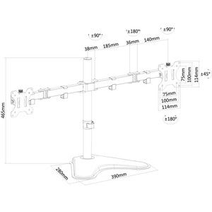 Neomounts Neomounts Pro Desk Mount for Flat Panel Display