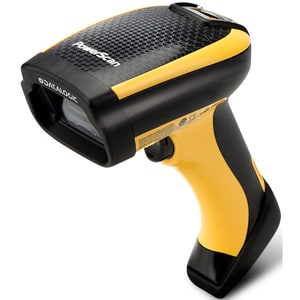 Datalogic PowerScan PBT9501 Handheld Barcode-Scanner-Set - Kabellos Konnektivität - Gelb, Schwarz - 1D, 2D - Bildwandler -