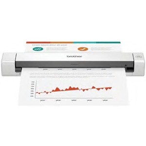 Brother DSMobile DS-640 Sheetfed Scanner - 1200 dpi Optical - 15 ppm (Mono) - 15 ppm (Color) - USB