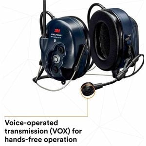 Peltor LiteCom Pro III WS Headset - Stereo - Wireless - Bluetooth - 3.9 ft - On-ear, Over-the-head - Binaural - Ear-cup - 