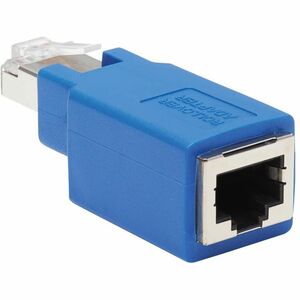 Eaton Tripp Lite Series Cisco Serial Console Rollover Adapter (M/F) - RJ45 to RJ45, Shielded, Blue - 1 x RJ-45 Network Mal