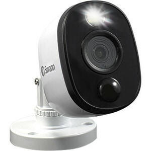 Swann PRO-1080MSFB 2 Megapixel HD Surveillance Camera - Bullet - 30 m - 1920 x 1080 - Wall Mount - Google Assistant Supported