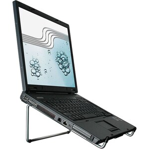 R-Go Basic Notebook Stand - Up to 55.9 cm (22") Screen Support - 5 kg Load Capacity - 11 cm Height x 25.5 cm Width - Steel