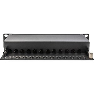 DIGITUS Professional 12 Port(s) Network Patch Panel - 12 x RJ-45 - Cabinet Mountable