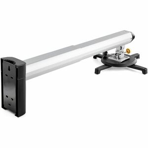 StarTech.com PROJWALLMNT. Befestigungstyp: Wand, Höchstgewicht (Kapazität): 15 kg, Produktfarbe: Schwarz, Silber. Breite: 