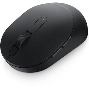 Dell Travel Mouse MS5120W - Black - Optical - Wireless - Bluetooth/Radio Frequency - 2.40 GHz - Black - 1600 dpi - Scroll 