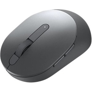 Dell Travel Mouse MS5120W - Titan Gray - Optical - Wireless - Bluetooth/Radio Frequency - 2.40 GHz - Titan Gray - 1600 dpi