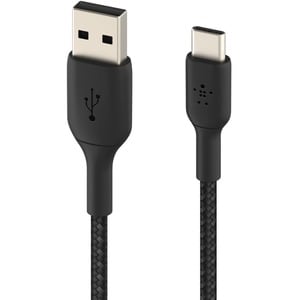 Belkin BoostCharge 1,01 m USB-C/USB-A Datentransferkabel - Cable for Smartphone, Tablet, Notebook, Stromspeicher, AirPods 