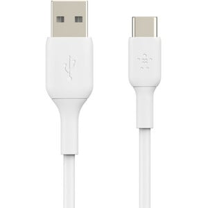 Belkin BoostCharge 1,01 m USB-C/USB-A Datentransferkabel - 1 Pack - Cable for Smartphone, Tablet, Notebook, AirPods Pro, i