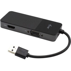 Adattatore A/V i-tec - 1920 x 1080 Supported - Nero
