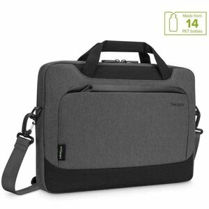 Targus Cypress EcoSmart TBS92502GL Carrying Case (Slipcase) for 35.6 cm (14") to 39.6 cm (15.6") Notebook - Grey - Woven F