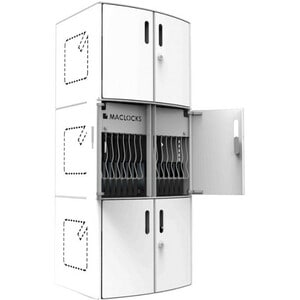 CARTIPAD 16DEV CHARGING CABINET SILVER UK