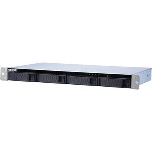 QNAP Drive Enclosure SATA/600 - 1U Rack-mountable - 4 x HDD Supported - 4 x Total Bay