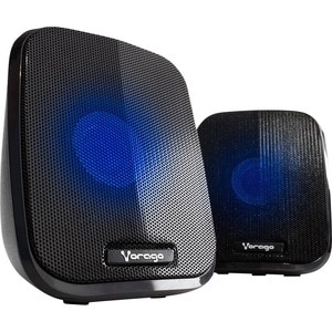 Vorago SPK-107 2.0 Sistema de Altavoces - 6W RMS - Negro - 20Hz a 20kHz - USB