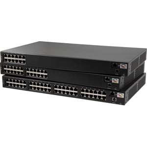 Microchip PD-9624GC/AC PoE -Injektor - 120 V AC, 230 V AC Eingang - 24 x 10/100/1000Base-T Ausgangsport(s) - 90 W - 1U