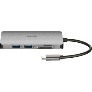 D-Link DUB-M610 USB Type C Docking Station for Notebook - 100 W - 2 x USB 3.0 - USB Type-C - HDMI - Wired