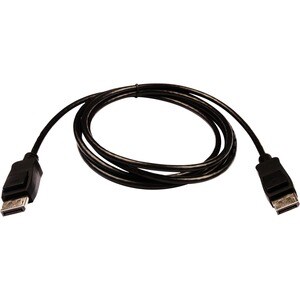 Câble A/V V7 V7DPPRO-2M-BLK - 2,01 m DisplayPort - Cable for Périphérique audio/vidéo, PC, Moniteur, Projecteur - 1er bout