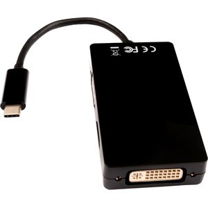 USB-C TO 3IN1 VIDEO ADAPTER VGA DVI HDMI 9GBPS 4K/30HZ UHD