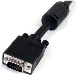 StarTech.com 4.57 m Coaxial Video Cable - 1 Each - Cable for Monitor, Video Device, KVM Switch - First End: 1 x HD-15 - Ma