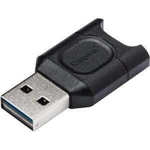 Kingston MobileLite Plus microSD Reader - microSD, microSDXC, microSD (TransFlash), microSDHC - USB 3.2 (Gen 1) Type A - E