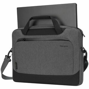 Targus Cypress TBS92602GL Carrying Case (Briefcase) for 35.6 cm (14") Notebook - Grey - Woven Fabric, Plastic Body - Shoul