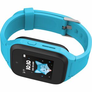 TCL MOVETIME MT40X Smartwatch - 45 mm Case Height - Kinder - Blau Body Color - Gummi Band Material - Wireless LAN - 4G - U