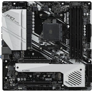 ASRock X570M Pro4 Desktop Motherboard - AMD Chipset - Socket AM4 - Micro ATX - 128 GB DDR4 SDRAM Maximum RAM - DIMM, UDIMM