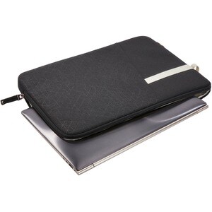 Case Logic Ibira IBRS-214 Carrying Case (Sleeve) for 14" Notebook - Black - Polyester Body - 11.4" Height x 1.2" Width x 1