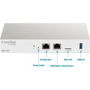 D-Link Nuclias DNH-100 Wireless LAN Controller - 1 x Network (RJ-45) - Gigabit Ethernet