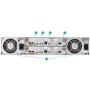 HPE 1050 12 x Total Bays DAS Storage System - 2U Rack-mountable - 120 TB Supported HDD Capacity - 0 x HDD Installed - 12Gb