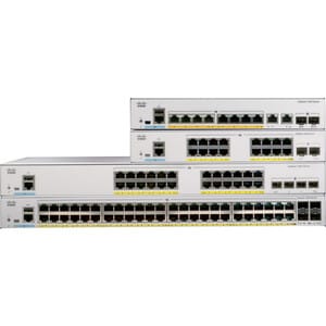 Cisco Catalyst 1000 C1000-8P 8 Ports Manageable Ethernet Switch - 2 Layer Supported - Modular - 2 SFP Slots - Twisted Pair