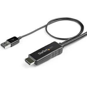 StarTech.com HD2DPMM2M. Kabellänge: 2 m, Anschluss 1: HDMI Typ A (Standard), Anschluss 2: DisplayPort. Gewicht: 120 g, Bre