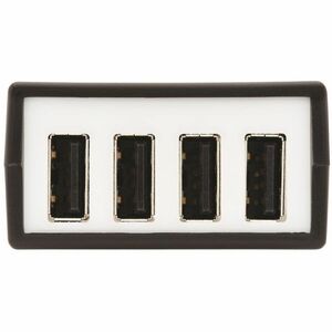Eaton Tripp Lite Series 4-Port USB over Cat5/Cat6 Extender Kit with Power over Cable - USB 2.0, Up to 164.04 ft. (50M), Bl