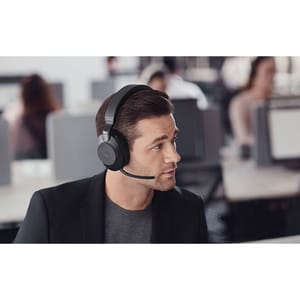 Jabra Evolve2 85 Sem fios Headset Estéreo Fone de ouvido - Preto - Binaural - Supra-aural - Bluetooth