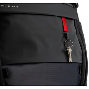Timbuk2 PARKER Carrying Case (Backpack) for 15" Notebook - Jet Black - Weather Proof - Tricot Interior Material - Shoulder