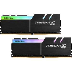 G.SKILL Trident Z RGB RAM Module for Desktop PC, Motherboard - 64 GB (2 x 32GB) - DDR4-3200/PC4-25600 DDR4 SDRAM - 3200 MH