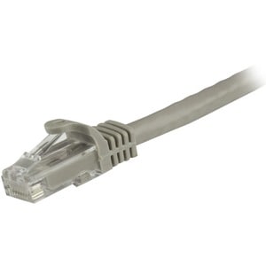 StarTech.com 1.5m CAT6 Ethernet Cable - Grey Snagless Gigabit - 100W PoE UTP 650MHz Category 6 Patch Cord UL Certified Wir