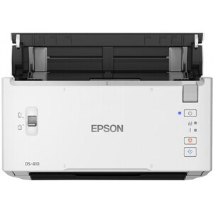Epson WorkForce DS-410 Sheetfed Scanner - 600 x 600 dpi Optical - 48-bit Color - 16-bit Grayscale - 26 ppm (Mono) - 26 ppm