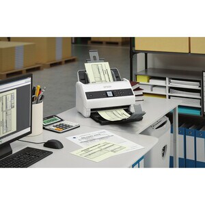 Epson WorkForce DS-970 Sheetfed Scanner - 600 x 600 dpi Optical - 10-bit Color - 85 ppm (Mono) - 85 ppm (Color) - Duplex S